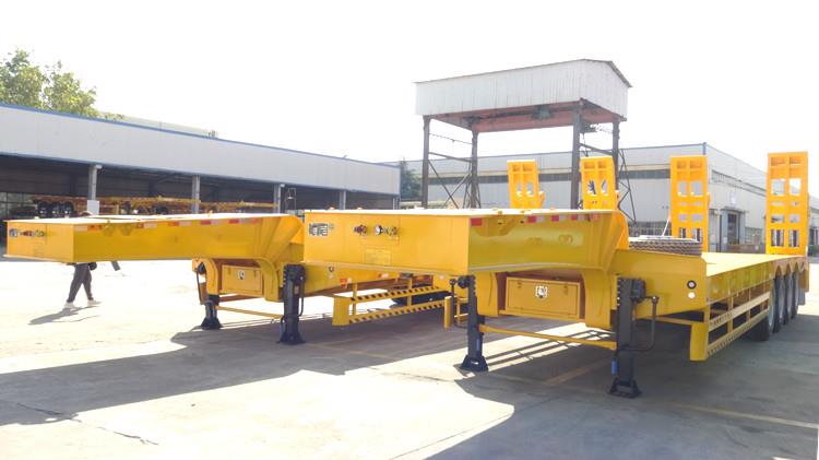 4 Axle 100T Low Bed Truck Trailer for Sale - Chengda/CIMC/Nooteboom