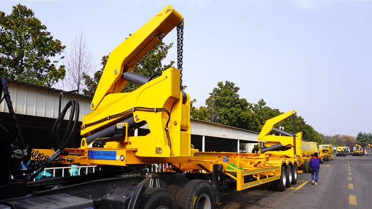 Container Side Loader Trailer