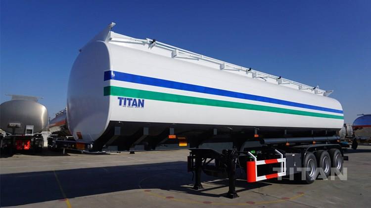 Tri Axle 50000 Litres Semi Trailer Tanker for Fuel Oil - TITAN VEHICLE