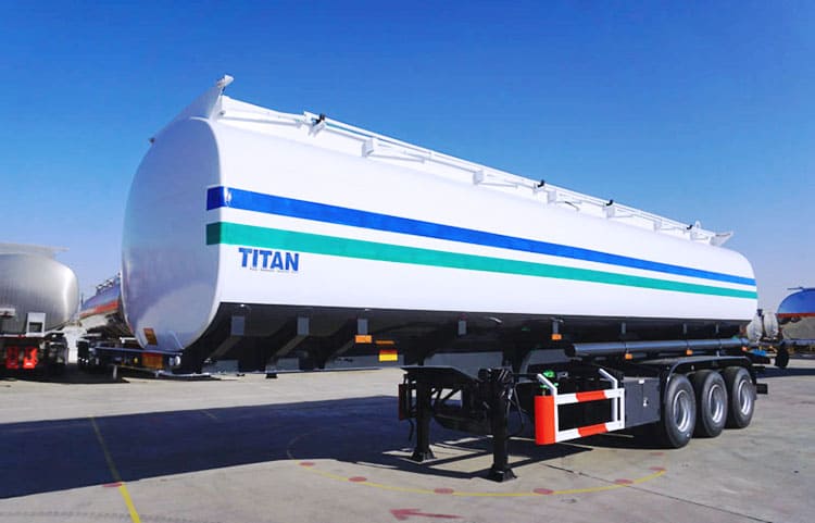 Tri Axle 45000 Litres Diesel Tanker Trucks Trailer 