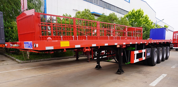 40 ft flatbed semi trailer