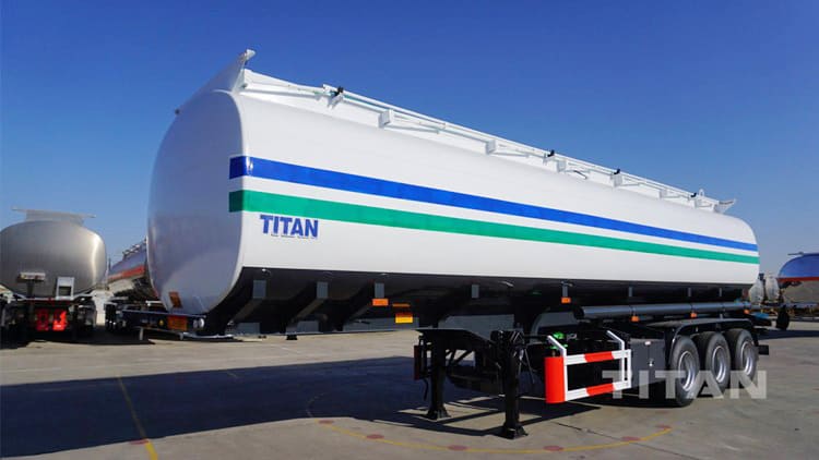 3 Axles 45000 Liters Fuel Tanker Trailer