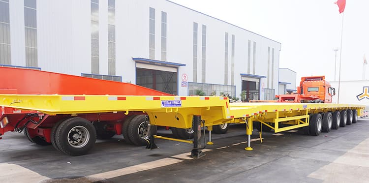 6 Axle 62m Extendable Wind Blade Trailer