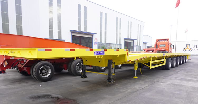 6 Axle 62m Extendable Wind Blade Trailer