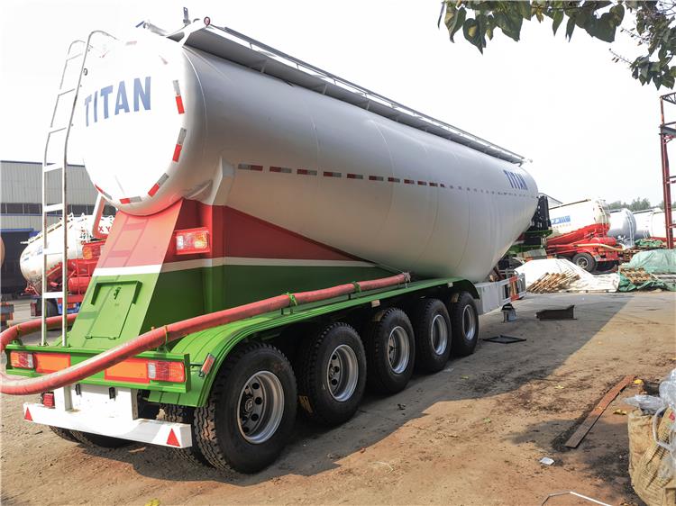 Cement Tank Container for Sale | 60CBM Bulker Cement Tanker for Sale In Ghana