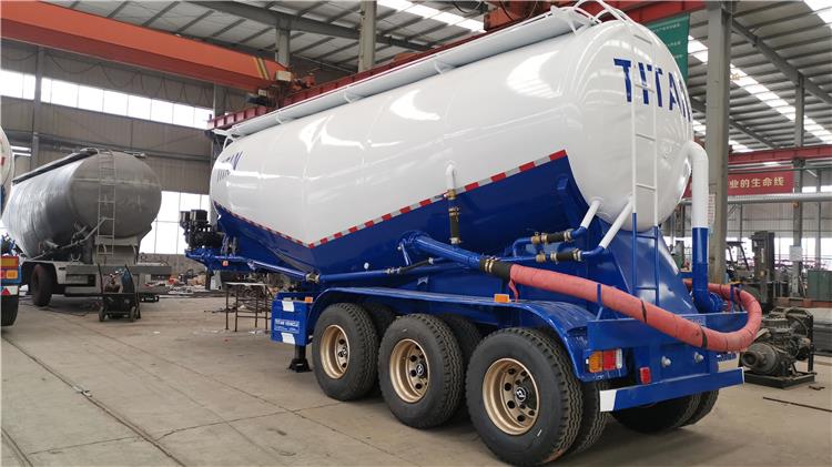 Tri Axle 35CBM Cement Tanker Truck Trailer Price for Sale in Ghana