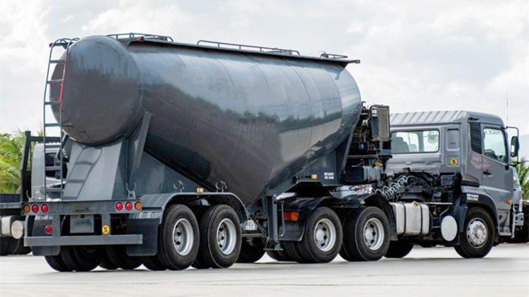 50m3 Cement Silo Semi Trailer for Sale | Fly Ash Tanker