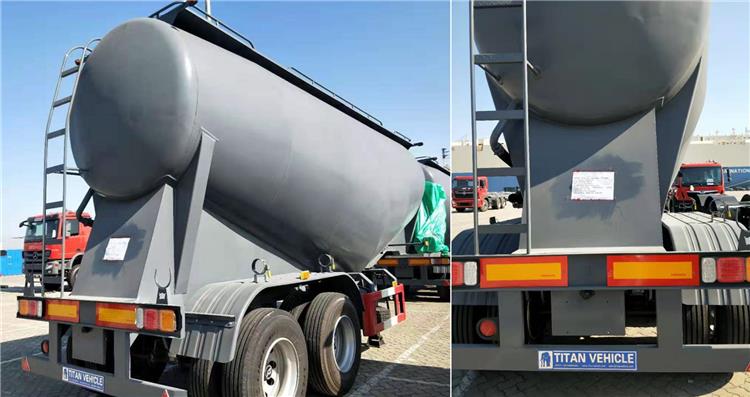 50m3 Cement Silo Semi Trailer for Sale | Fly Ash Tanker