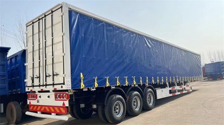 3 Axle Curtain Side Trailer for Sale In Nigeria | Curtainside Trailer for Sale