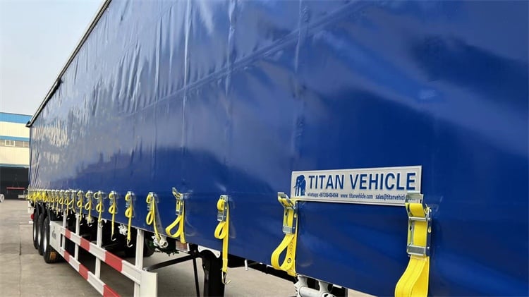 3 Axle Curtain Side Trailer for Sale In Nigeria | Curtainside Trailer for Sale