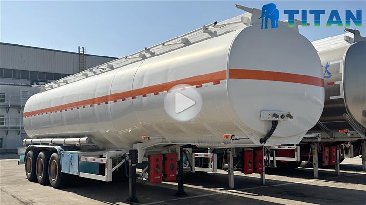 Tri Axle Aluminum Tanker Trailer for Sale In Jamaica | TITAN VEHICEL