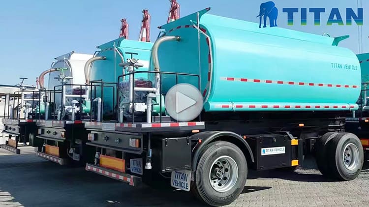 15CBM Water Tanker Sprinkler Drawbar Trailer for Sale Price