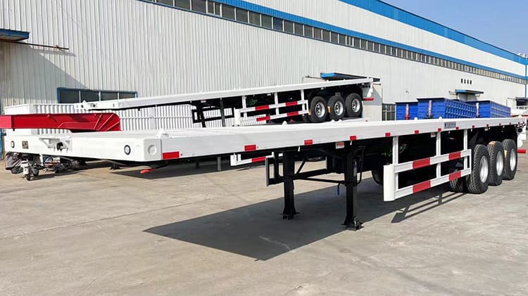 Tri Axle 40 Ft Flatbed Trailer for Sale Near Me