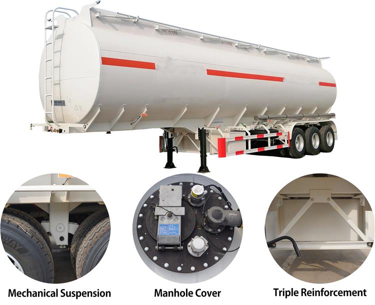 Heavy Fuel Tanker Semi Trailer for Sale | Road Semi Fuel Tankers for Sale