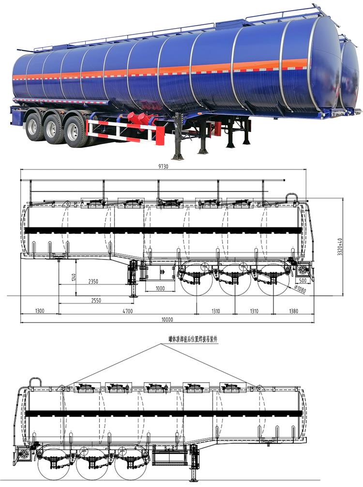 Stainless Steel Tanker Trailer Price In Trinidad and Tobago