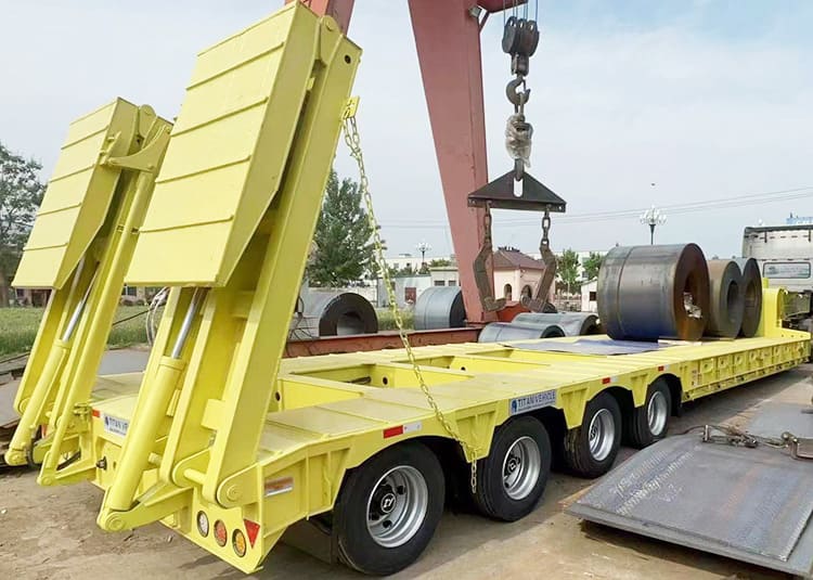 150 Ton Heavy Haul Trailers for Sale Price Manufacturers