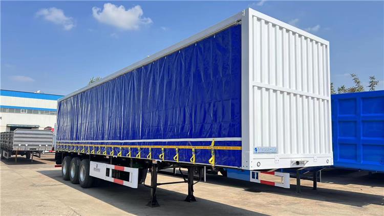 3 Axle 45 ft Tautliner Curtains Trailer for Sale In Russia