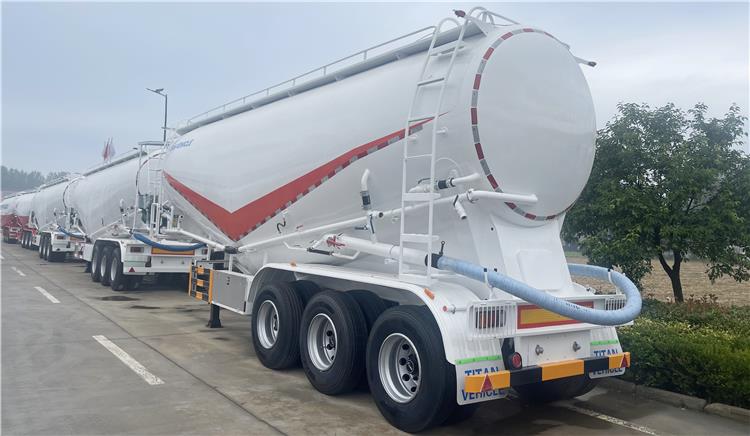 Tri Axle 40 CBM Bulk Cement Trailer for Sale | 2023 Bulk Cement Tanker Truck Trailers