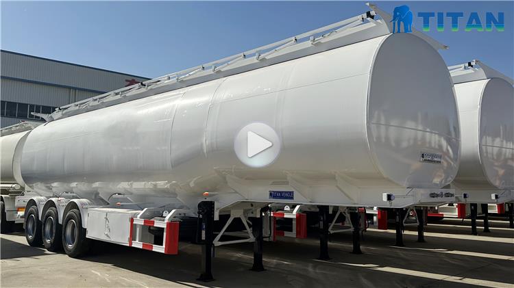 Crude Palm Diesel Oil Tanker Trailer Price with 40000 Liters