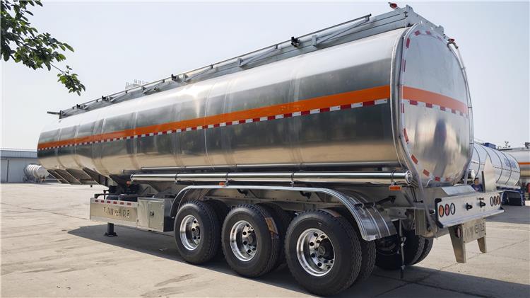 40000 Litre Aluminum Fuel Tanker Trailer for Sale In Costa Rica