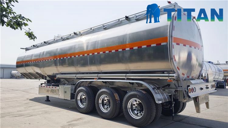 alumium fuel tanker trailer