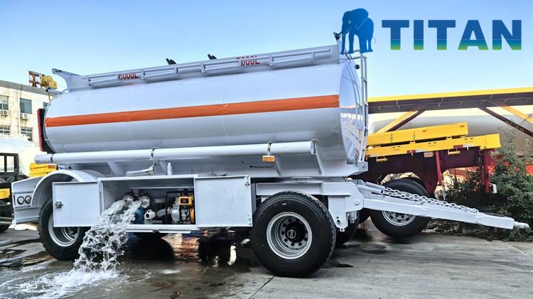 Drawbar Fuel Tanker Trailer for Sale