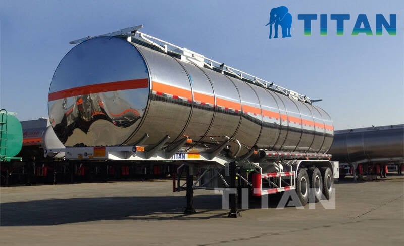 stainless steel tanker trailer