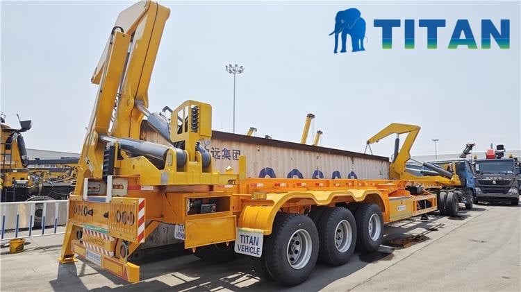 container side trailer