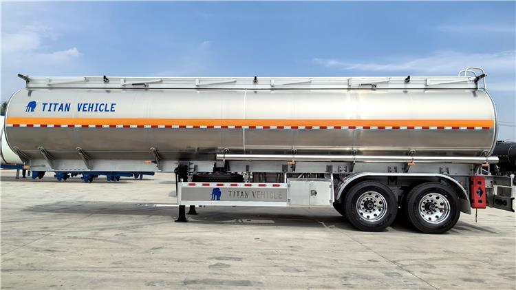 2 Axle Aluminum Tanker Trailer for Sale In Costa Rica