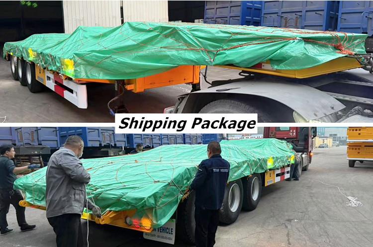 3 Axle Semi Low Bed Trailer for Sale in Mauritania