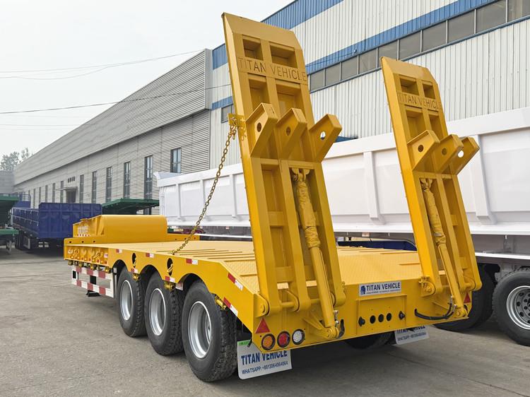 3 Axle Semi Low Bed Trailer for Sale in Mauritania