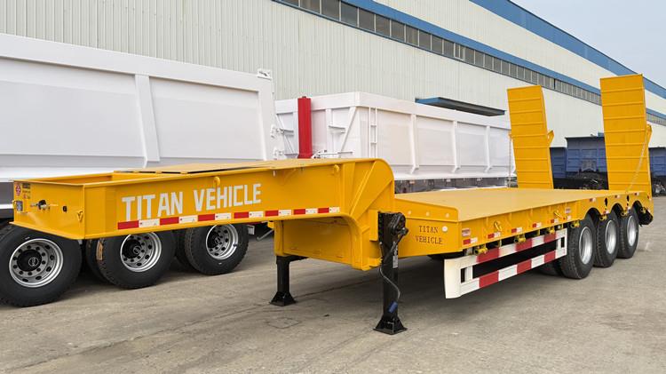 3 Axle Semi Low Bed Trailer for Sale in Mauritania
