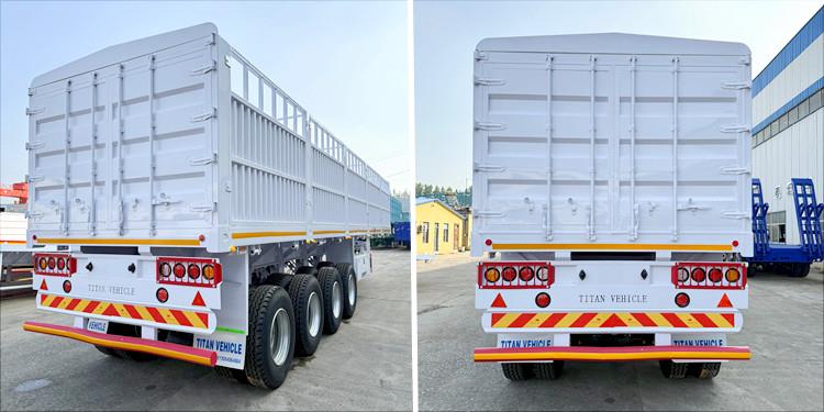 4 Axle Fence Cargo Truck Trailer for Sale in Nigeria