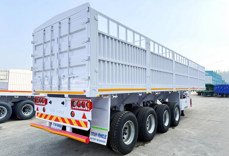 4 Axle Fence Cargo Truck Trailer for Sale in Nigeria