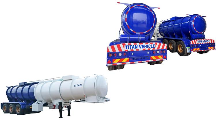 3 Axle 20CBM Acid Tanker Trailer for Sale In Zambia