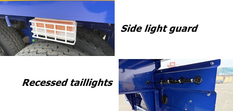 2025 New Model Tri Axle Flatbed Trailer for Sale - TITAN Vehicle