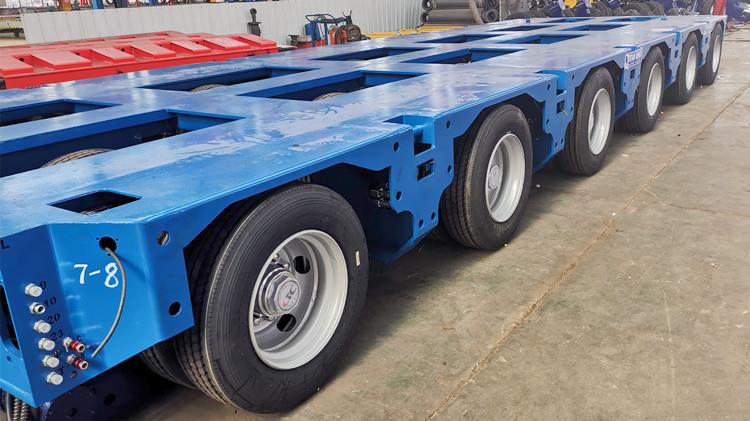 6 Line Scheuerle SPMT Mammoet Self Propelled Modular Transporter for Sale Price