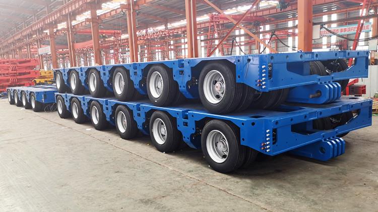 6 Line Scheuerle SPMT Mammoet Self Propelled Modular Transporter for Sale Price