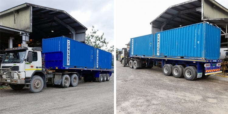 2025 New Model Tri Axle Flatbed Trailer for Sale - TITAN Vehicle