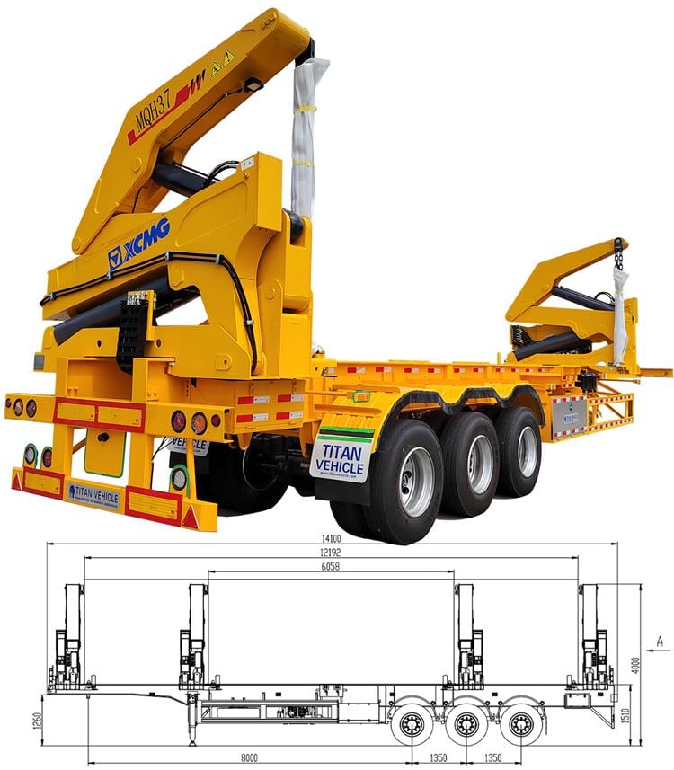 45 Ton Side Lifters | Side Lifer Trailer for Sale | Container Side Lifter for Sale | Side Lifter Container In Jamaica