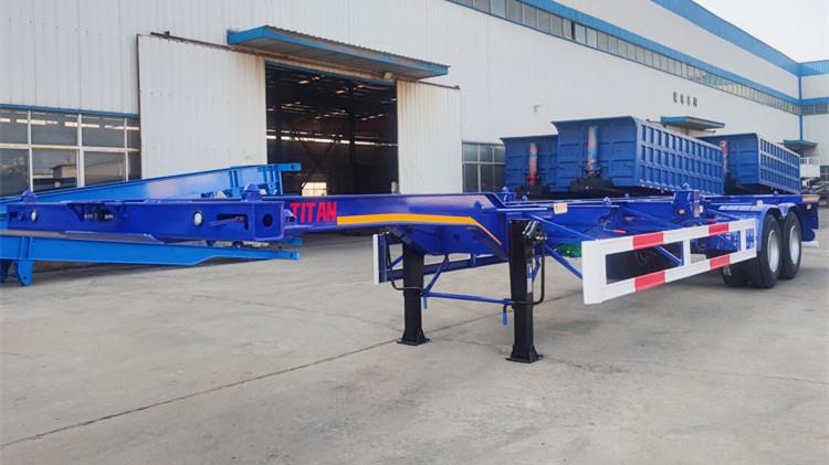 40 Foot Shipping Container Chassis Trailer for Sale in Jamaica