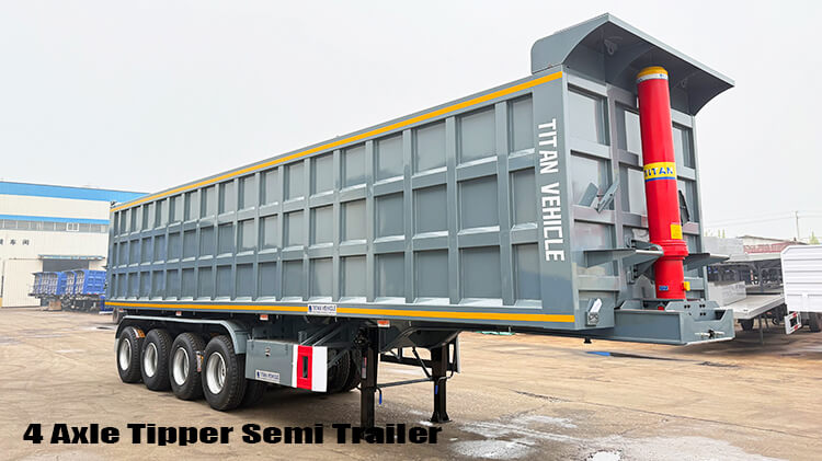 Titan Semi Tipper Trailer for Sale Near Me in Jamaica