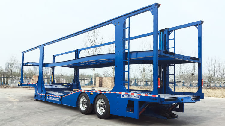 2 Axle Car Carrier Trailer for Sale Prices in Tanzania