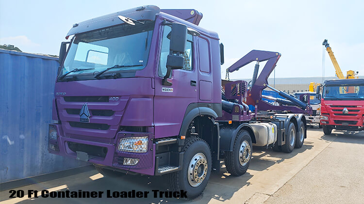 20 Ft Side Loader Container Sidelifter Truck for Sale in Tanzania