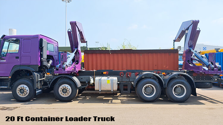 20 Ft Side Loader Container Sidelifter Truck for Sale in Tanzania
