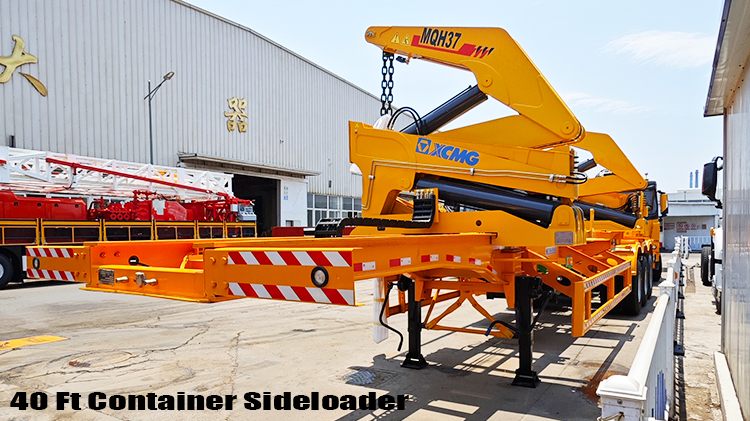 3 Axle 45 Ton Container Side Lifter Sidelifter Trailer for Sale in Tanzania