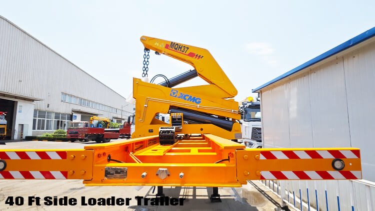 3 Axle 45 Ton Container Side Lifter Sidelifter Trailer for Sale in Tanzania