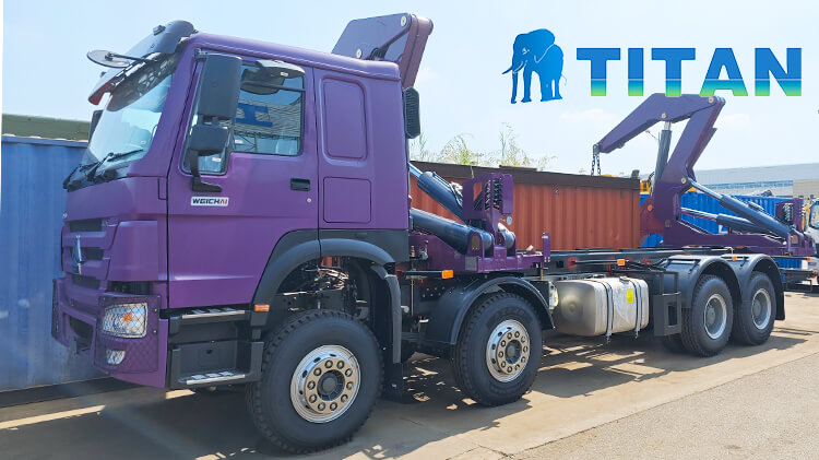 20 Ft Side Loader Container Sidelifter Truck for Sale in Tanzania