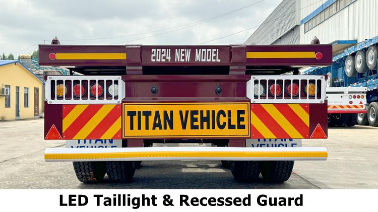 12m Skeletal Semi Trailer fo Sale in Tanzania