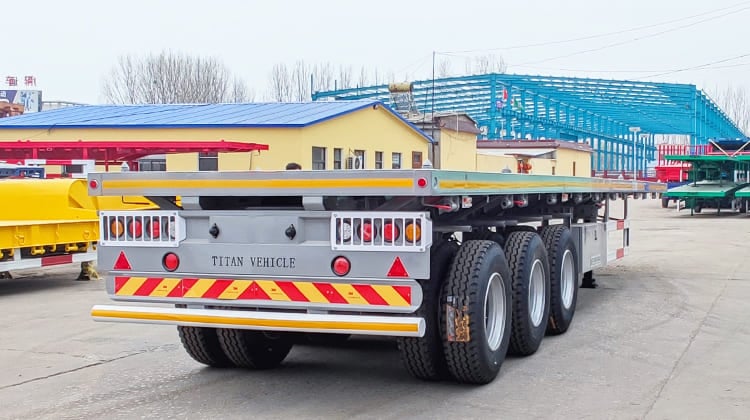 40 Ft Heavy Duty Semi Flatbed Trailer for Sale in Guam
